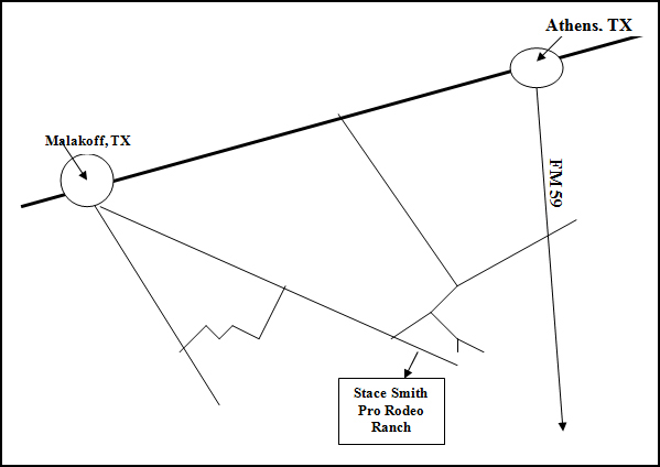 Map to Smith Ranch